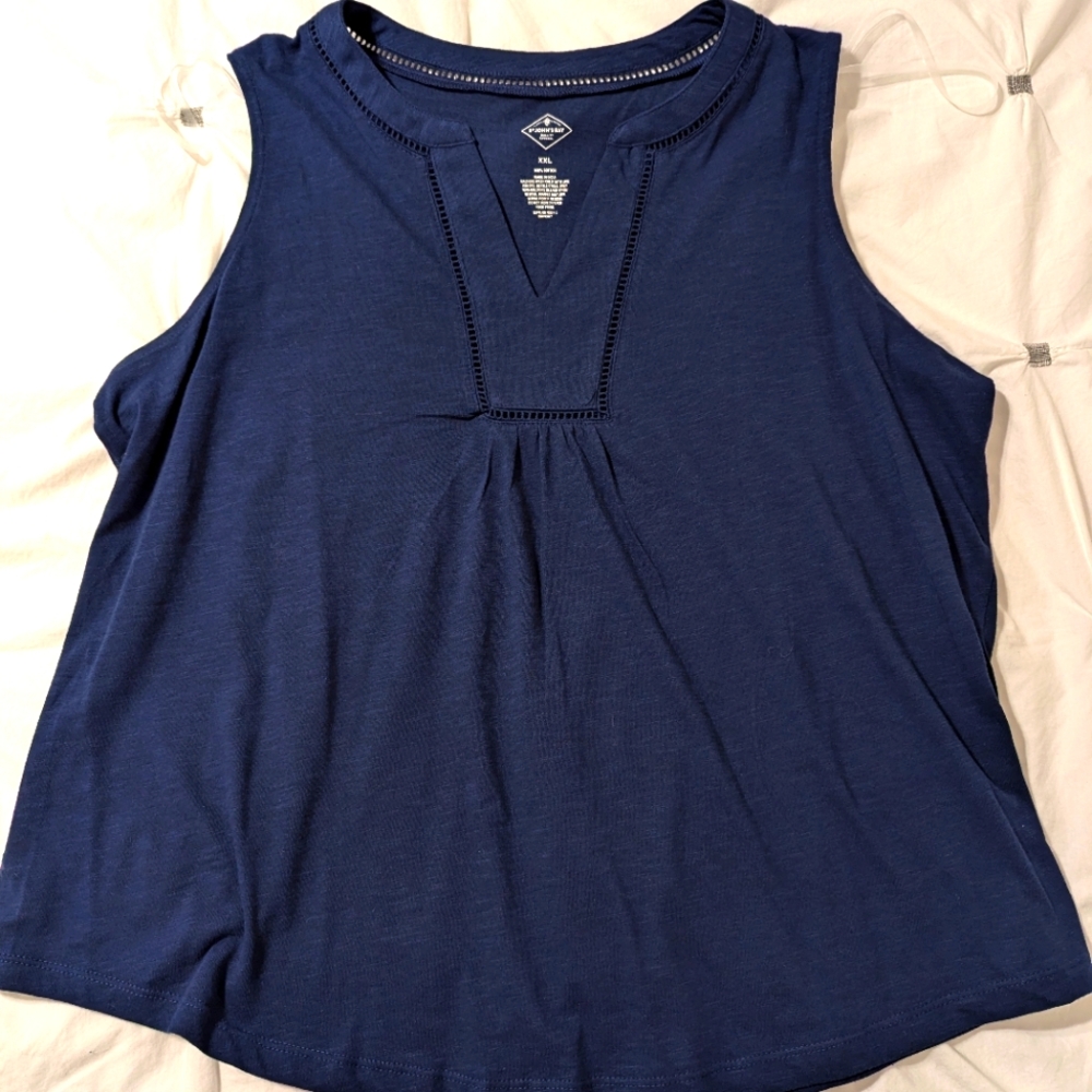 NWT Navy Blue Tank Top